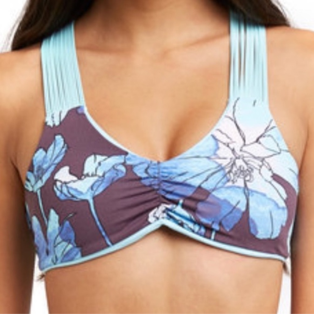Blue maaji bikini top